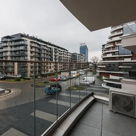 Horizon - Wislane Tarasy Appartamento Cracovia